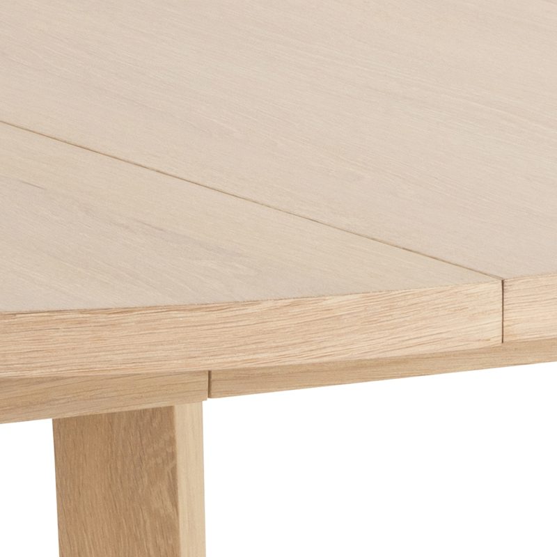 A-Line Round Dining Table in White Oak - Image 5