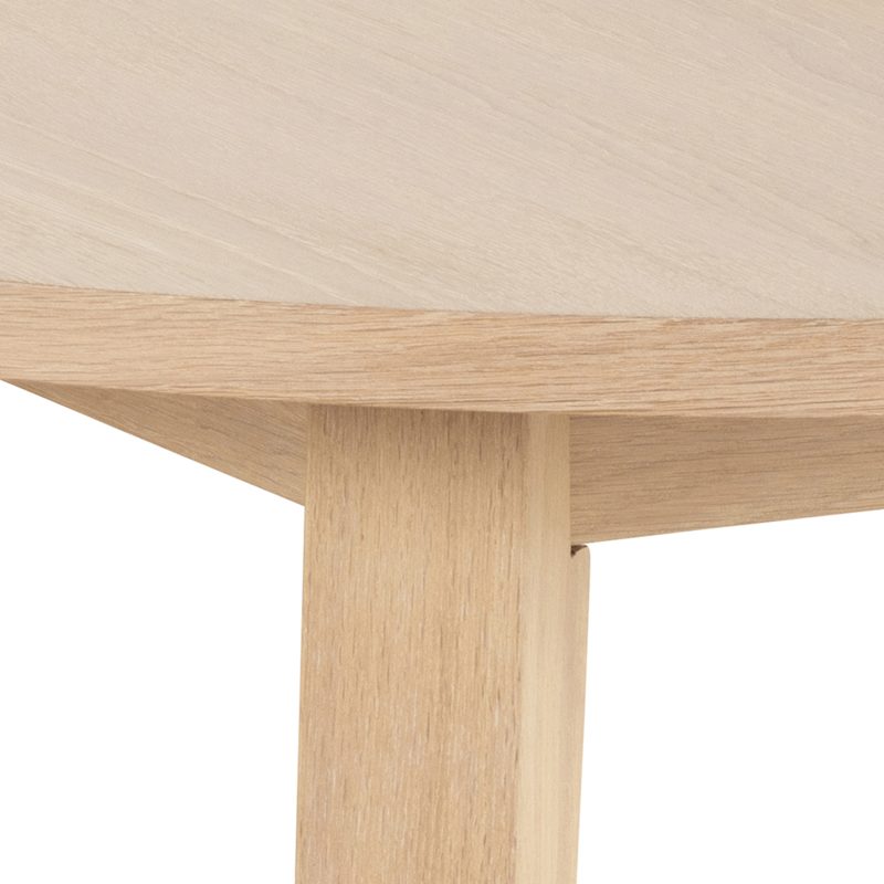 A-Line Round Dining Table in White Oak - Image 6