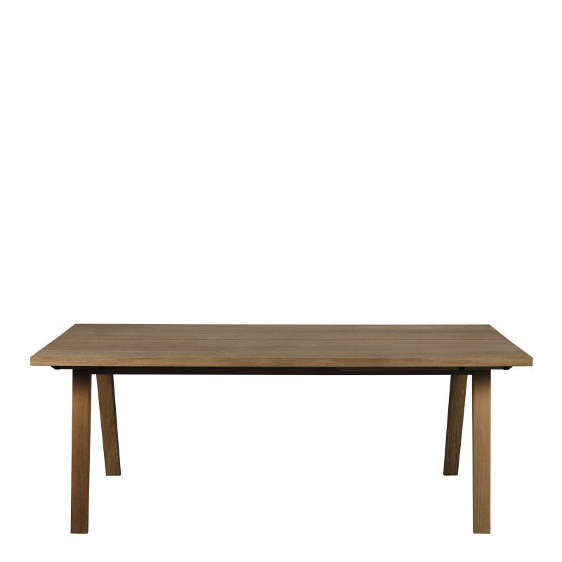 A-Line Rectanglar Dining Table in Smoked Oak - Image 2