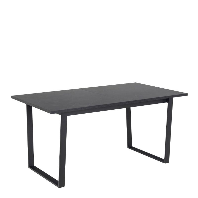 Amble Dining Table with Black Marble Effect - Image 3