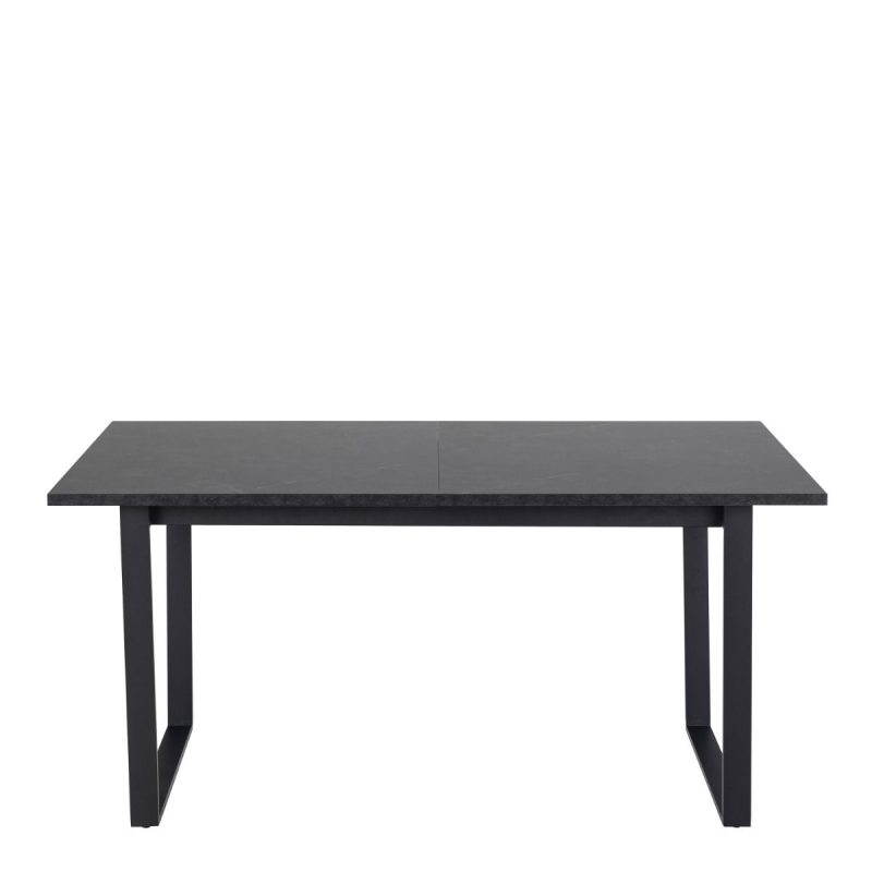 Amble Dining Table with Black Marble Effect - Image 2