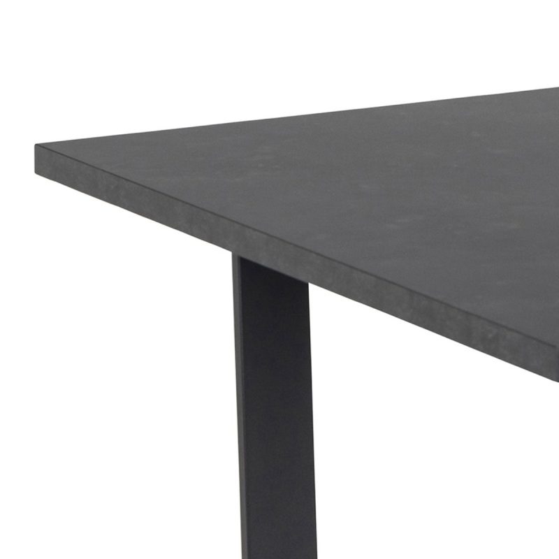 Amble Dining Table with Black Marble Effect - Image 8