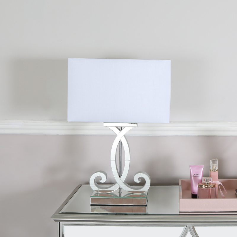 Hera Clear Mirror Table Lamp