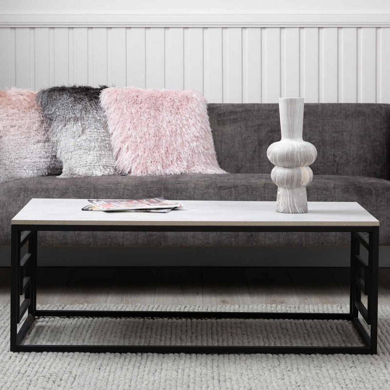 Devon Black and Grey Coffee Table - KD