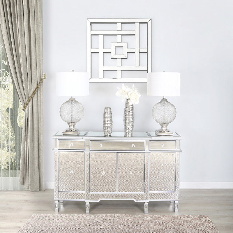 Mirror 80x80 Geo Wall Art