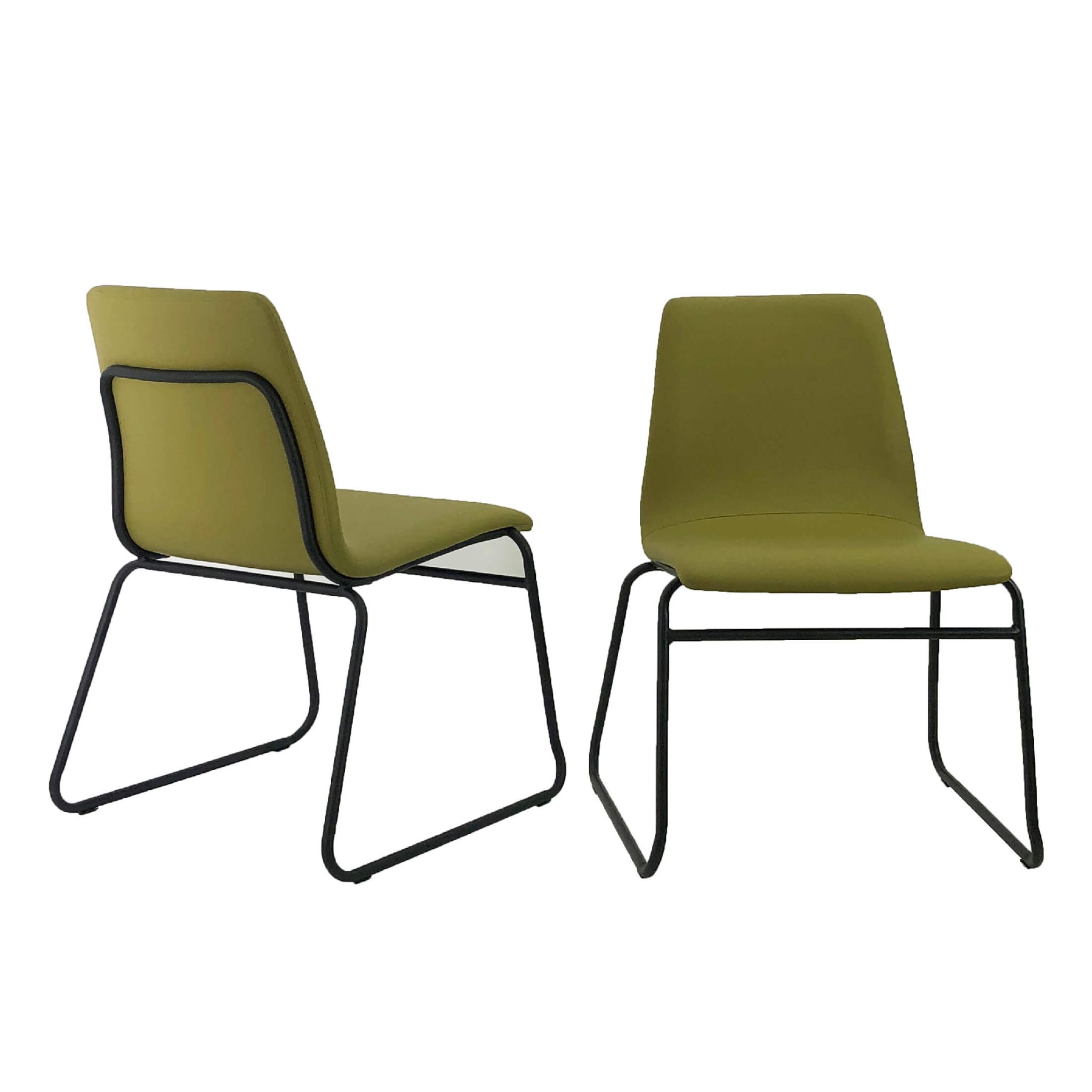 Albion PU Chairs Green