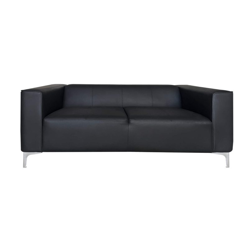Toscana Sofa PU 2 Seater Black