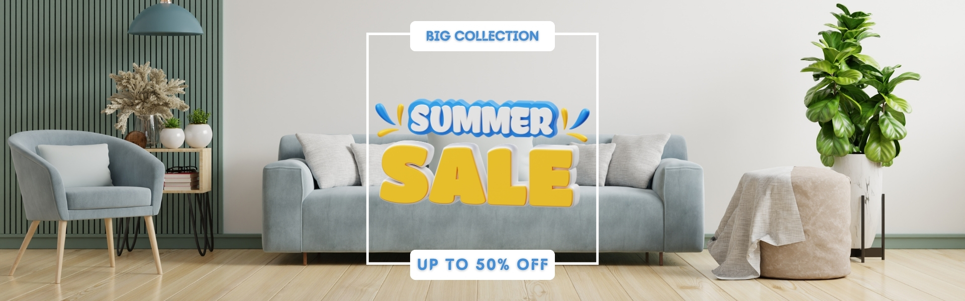 Summer sale banner