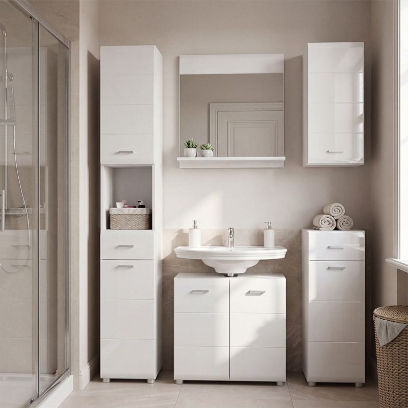 Ice Cave 5 Piece Bathroom Set